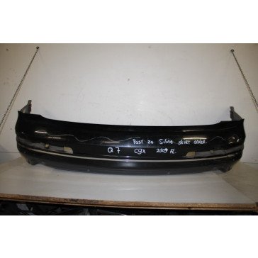Achterbumper orcazwart Audi Q7 Bj 10-15