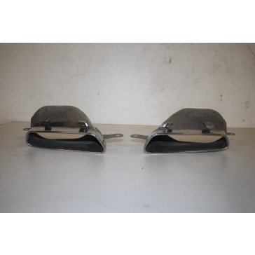 Set sierstukken uitlaateindpijpen Audi A6, A7 Bj 15-18