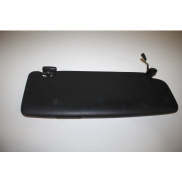 Zonneklep met spiegel en afdekschuif links zwart Audi A4, S4, RS4 Cabrio Bj 03-09
