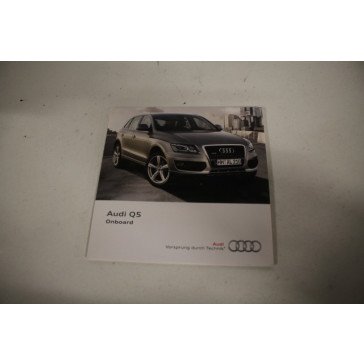 Cd-rom bedieningshandleiding MMI Audi Q5 Bj 08-12