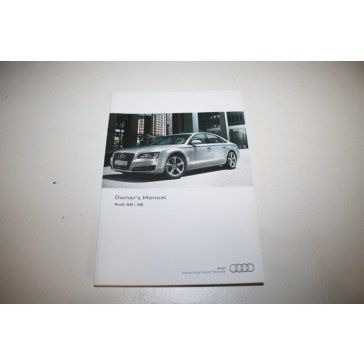 Instructieboekje engelstalig Audi A8, S8 Bj 10-13