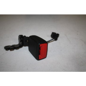 Gordelslot achter zwart/verkeersrood Audi A4, S4, RS4, A5, S5 Sportback Bj 16-heden
