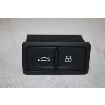 Knop elektrische klepbediening zwart div. Audi modellen Bj 12-18