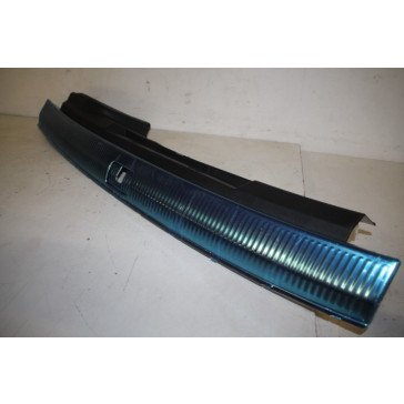 Bekleding afsluitplaat achter edelstaal alu/zwart Audi Q7, SQ7 Bj 16-heden