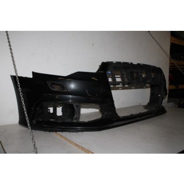 Voorbumper zwart Audi A6 Bj 11-14