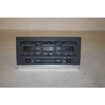 Climatronic paneel zwart Audi A4, S4, RS4 Bj 03-09