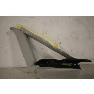 C/D-stijlbekleding RB sterzilver/zwart Audi A6, S6, RS6 Bj 05-11