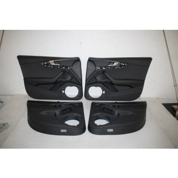 Set B&0 portierbekleding kunstleer zwart Audi A4, S4, RS4 Bj 16-heden