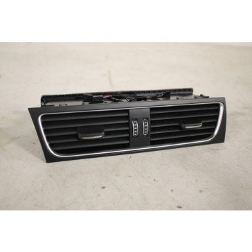 Luchtrooster midden zwart Audi A4, S4, RS4, A5, S5, RS5 Bj 12-17