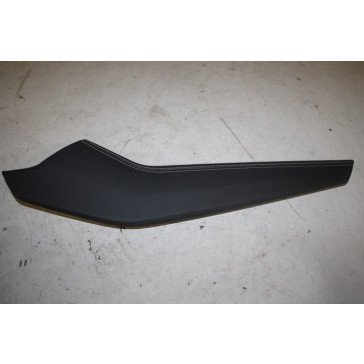 Zijbekleding middenconsole leer links zwart/rotsgrijs Audi Q5, SQ5 Bj 17-heden