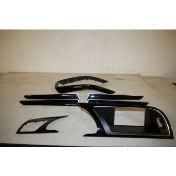 Set interieurlijsten pianotoets-zwart Audi A5, S5 Sportback Bj 12-16