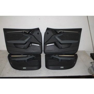 Set B&O portierbekleding alcantara zwart Audi A3, S3 Bj 20-heden