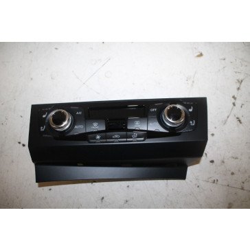 Climatronic paneel chroomglans/zwart Audi A4, S4, RS4, A5, S5, RS5, Q5, SQ5 Bj 10-17