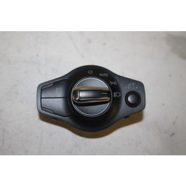 Multischakelaar verlichting zwart/alu Audi A4, S4, A5, S5, Q5 Bj 08-12