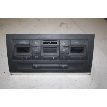 Climatronic paneel zwart Audi A4, S4 Bj 03-08