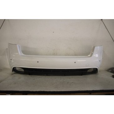 Achterbumper wit Audi RS4 Bj 13-16