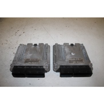 Set regelapparaten dieselmotor 4.0 V8 TDI Audi A8 Bj 03-07