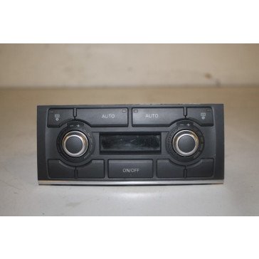 Climatronic paneel zwart Audi A8, S8 Bj 03-10