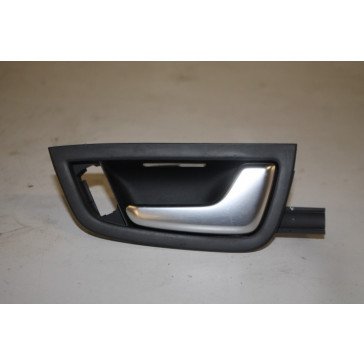 Binnengreep portier RV zwart Audi A8, S8 Bj 03-10