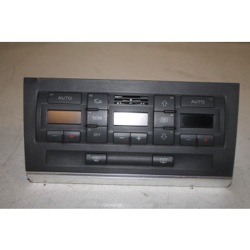 Climatronic paneel zwart Audi A4, S4 Bj 03-08