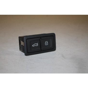 Knop elektrische klepbediening zwart div. Audi modellen Bj 16-heden
