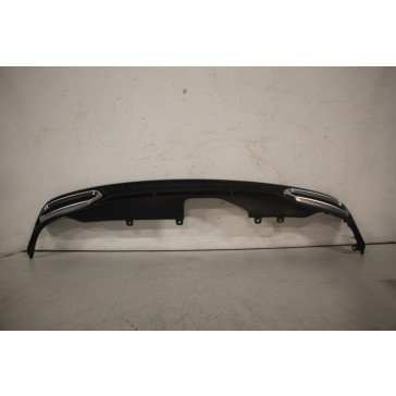 S-line Spoiler achterbumper dark chroom mat Audi A6 Bj 19-heden