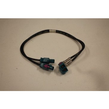 Ant.kabel met dubbele adapter 300MM