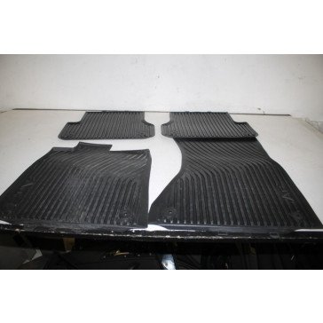 1 set vloermatten voor+achter rubber Audi A6, S6, RS6, A7, S7, RS7 Bj 11-18