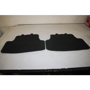 1 set allweather-vloermatten achter titaniumzwart Volkswagen Golf Bj 20-heden