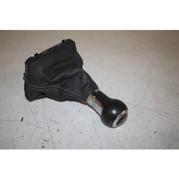 Versnellingspook leder zwart/titaniumgrijs Audi A4, S4, A5, S5, Q5 Bj 08-17
