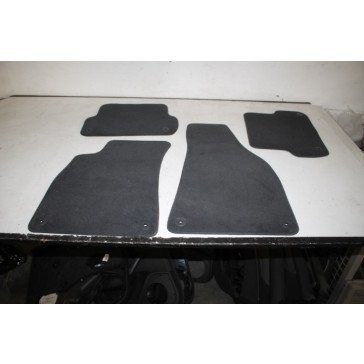 1 set vloermatten V+A zwart Audi A4, S4, RS4 Bj 01-08