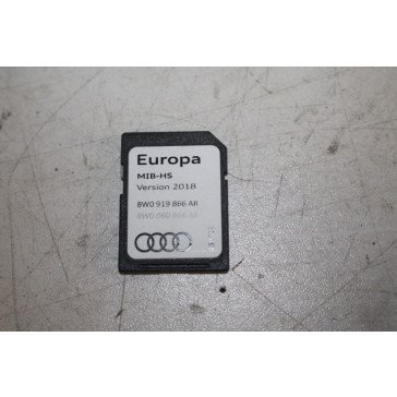 Opslagmedium en activeringsdocument voor MIB-HS div. Audi modellen Bj 17-heden