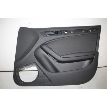 Portierbekleding RV leder (milano) zwart Audi A5, S5 Sportback Bj 08-11