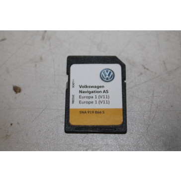 Sd-geheugenkaart navigatiesysteem Europa div. Volkswagen modellen Bj 14-heden 