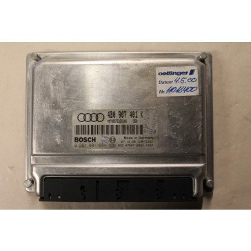 Regelapparaat dieselmotor getuned 2.5 V6 TDI automaat Audi A6 Bj 98-01