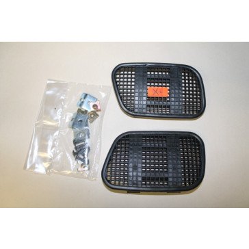 Ventilatierooster L+R zwart Audi 80 Bj 87-92