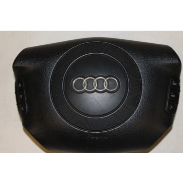 0552313 - 4B0880201AF01C - Stuur airbag zwart Audi A4, S4, A6, S6, A8, S8, RS4 Bj 98-03