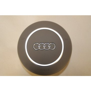 Stuur airbag grijsbeige Audi A8, S8 Bj 03-07
