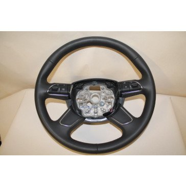 Multifunctiestuurwiel leer zwart Audi A6, S6, A6 Allroad, A7 Bj 11-14