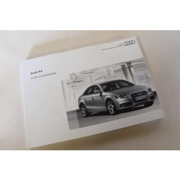 Instructieboekje nederlandstalig Audi A4 Sedan Bj 07-11