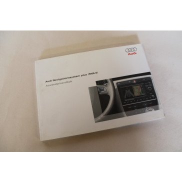 0554151 - 729.0112004 - Instructieboekje RNS-E zweedstalig Div. Audi modellen Bj 01-08