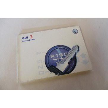 Instructieboekje nederlandstalig VW Golf 3, Variant Bj 91-99