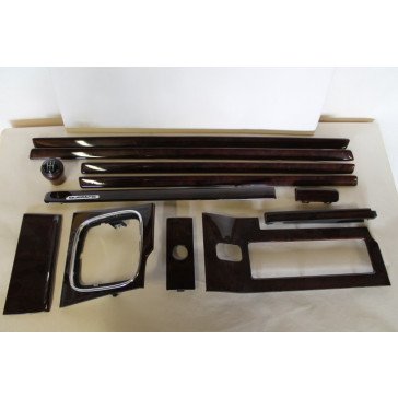 Set interieurlijsten notenbruin Audi A8, S8 Bj 99-03