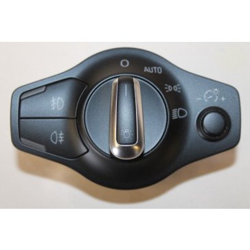 Multischakelaar verlichting zwart Audi A4, S4, A5, S5, Q5 Bj 08-heden