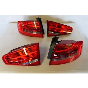 Set achterlichten USA Audi A4, S4 Sedan Bj 13-heden