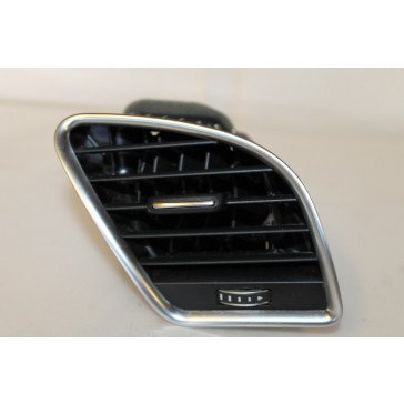 Luchtrooster RV zwart Audi A4, S4, RS4, A5, S5, RS5 Bj 10-heden