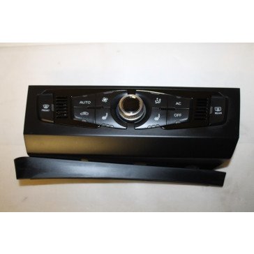 Climatronic paneel zwart Audi A4, S4, RS4, A5, S5, RS5, Q5 Bj 10-heden