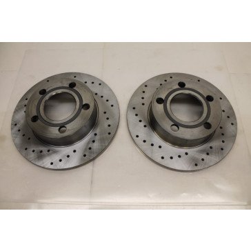 Set remschijven achterzijde Sport Audi A4 Bj 95-01