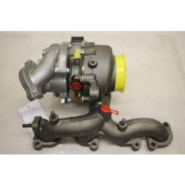 Uitlaatspruitstuk met uitlaatgasturbo 2.0 TDI VW Jetta Bj 05-10