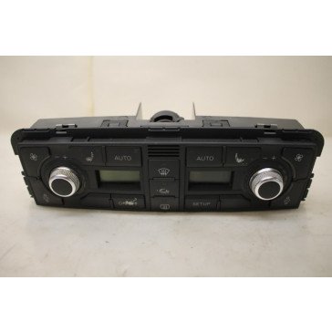 Climatronic paneel zwart Audi A8, S8 Bj 03-07